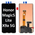 Huawei Honor Magic5 Lite / X9a (5G) (2023) LCD and touch screen (Original Service Pack)(NF) [Black] H-227
